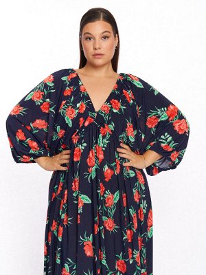 Платье с открытой спиной PP55007FLW32