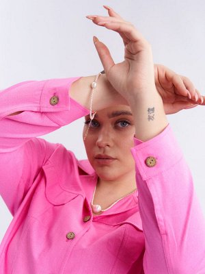 Рубашка льняная BL59152PIN36