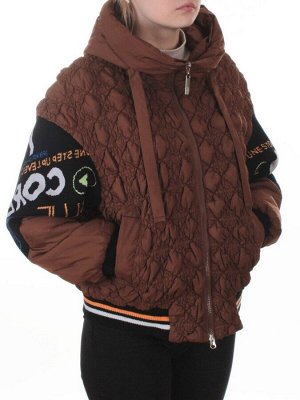 705 BROWN Куртка демисезонная женская (100% гр. синтепон)