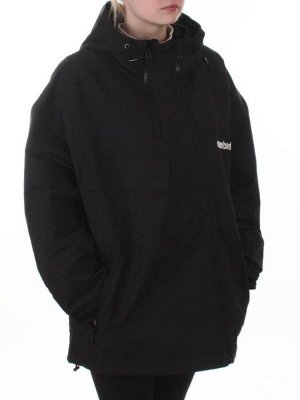 3103 BLACK Куртка демисезонная женская (100 гр. холлофайбер)