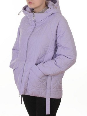 8061 LILAC Куртка стеганная демисезонная женская (100 гр. холлофайбер)