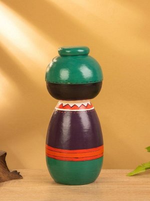 Японская кукла кокеши «Джун», 9x9x21 см