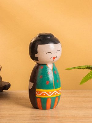 Японская кукла кокеши «Фудзико», 9x9x21 см