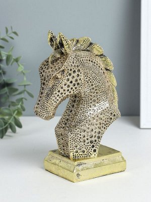 Фигурка полистоун «Бюст. Голова коня», 14x7x20 см