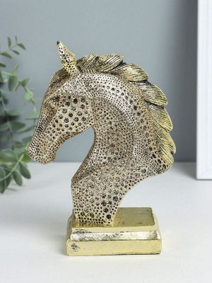 Фигурка полистоун «Бюст. Голова коня», 14x7x20 см