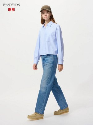 UNIQLO - прямые джинсы из мягкого денима