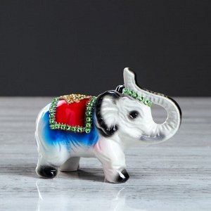 Набор сувениров "Серые слоны" стразы (7 предметов)