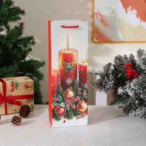 Пакет подарочный, для бутылки, 3 шт
