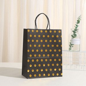 Пакет подарочный, крафтовый, 3 шт