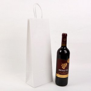 Пакет подарочный, для бутылки, 3 шт