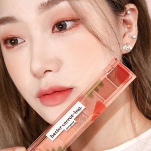 Палетка теней для век Peripera All Take Mood Palette #08 Better Carrot-Ing, 7.88г
