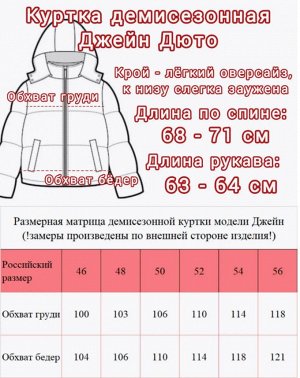Куртка демисезонная женская