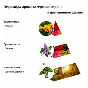 Мыло жидкое Фрезия сирень и драгоценное дерево 300 мл