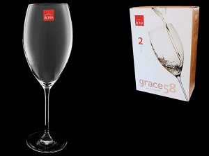 "Grace" Набор бокалов для вина 580мл 2шт. 6835/0/580