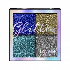 Лавель тени GLITTER набор тон 01 королевская роскошь