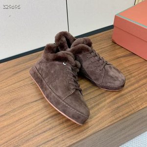 Ботинки женские замшевые зимние