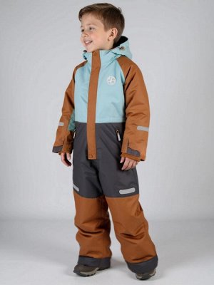 Комбинезон детский зимний Amarobaby Active, голубой