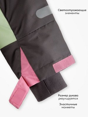 Комбинезон детский зимний Amarobaby Active, лаймовый
