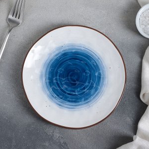Тарелка Доляна «Космос», d=18,5 см, цвет синий