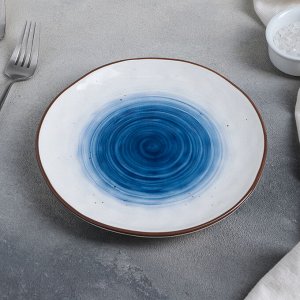Тарелка Доляна «Космос», d=18,5 см, цвет синий