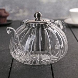 Чайник заварочный «Диана», с металлическим ситом, 1 л