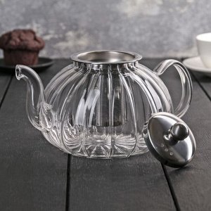 Чайник заварочный «Диана», 1000 мл, металлическое сито