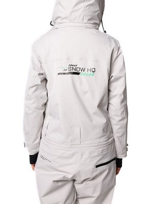 Комбинезон BB-0271 Бело-серый