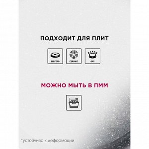 Сковорода алюминий, 26 см, антипригарное покрытие, Горница, Гранит, с261аг