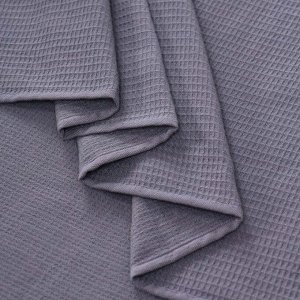 Простыня-плед 1.5-спальная, 150х200 см, 100% хлопок, вафельная ткань, 210 г/м2, Волшебная ночь, Маренго