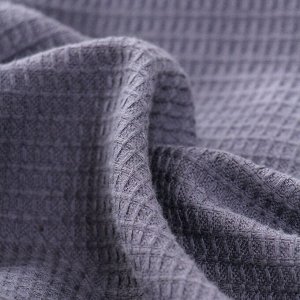 Простыня-плед 1.5-спальная, 150х200 см, 100% хлопок, вафельная ткань, 210 г/м2, Волшебная ночь, Маренго
