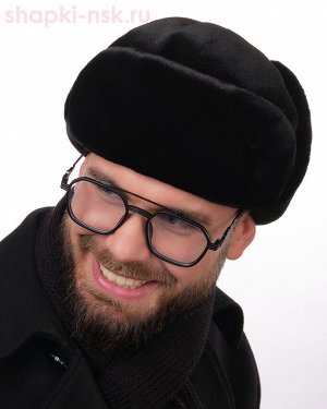 Пилот Ушанка экомех кролик (57-62) Бренд ВЛАДИ