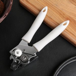 Нож консервный Доляна Style, 19 см, ручка soft touch, цвет МИКС