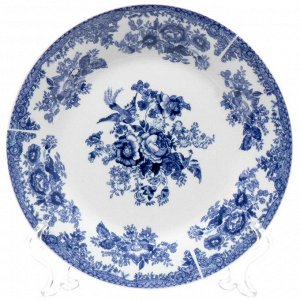 Тарелка обеденная, керамика, 20 см, круглая, Жар-Птица, Daniks