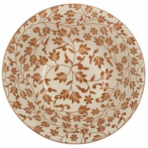 Салатник керамика, круглый, 18 см, 0.6 л, глазурь, Pollen, Daniks