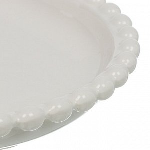 Блюдо фарфор, овальное, 14.5х25х2.5 см, Pearl, Lefard, 761-105