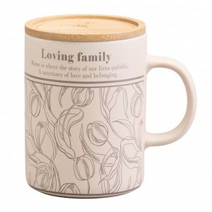 Кружка фарфор, 400 мл, Loving Family, Lefard, 756-480
