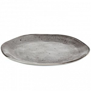 Тарелка десертная, керамика, 20 см, круглая, Stone Dark, Domenik, TDP575/DMD042