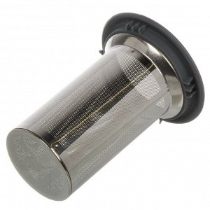Чайник заварочный стекло, 0.82 л, корпус с гранями, Leonord, Aroma, 106791