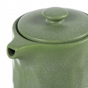 Чайник заварочный керамика, 0.85 л, Billibarri, Old Clay, 500-259, зеленый
