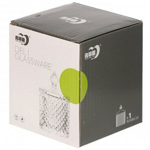 Сахарница 260 мл, стекло, 8.5х14 см, Шейх, Y6-10048