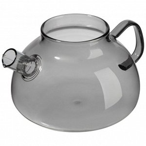 Чайник заварочный стекло, 1 л, с ситечком, с деревянной крышкой, Leonord, Aroma di Fiore, 910146