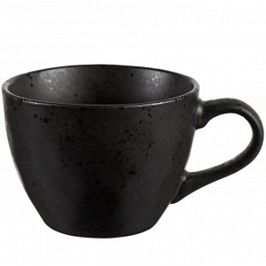 Кружка керамика, 380 мл, Black, 11х8 см, Daniks, ST2241