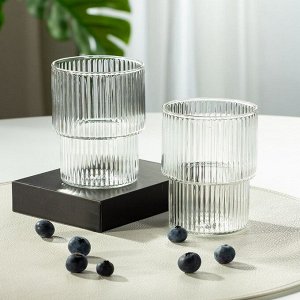 Стакан 330 мл, стекло, 2 шт, Грани, Y4-8580