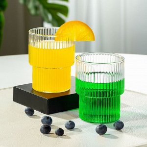 Стакан 330 мл, стекло, 2 шт, Грани, Y4-8580