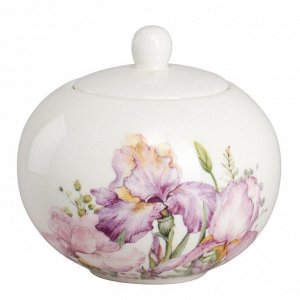 Сахарница 475 мл, фарфор, 12х12х10.5 см, Lefard, Irises, 425-154