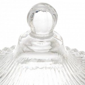 Сахарница 260 мл, стекло, 10х10х11.5 см, Грани, Y4-9710