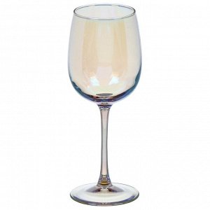 Бокал для вина, 420 мл, стекло, 3 шт, Glasstar, Васильковый, RNVS_8166_11
