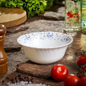 Салатник стеклокерамика, круглый, 15х5 см, 415 мл, Эдем, Daniks, LHW 60/1059