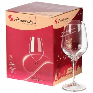 Бокал для вина, 360 мл, стекло, 4 шт, Pasabahce, Napa, 440329B4