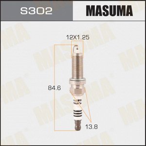 Свеча зажигания Masuma Platinum LZKAR6AP-11 с платиновым электродом, арт. S302P